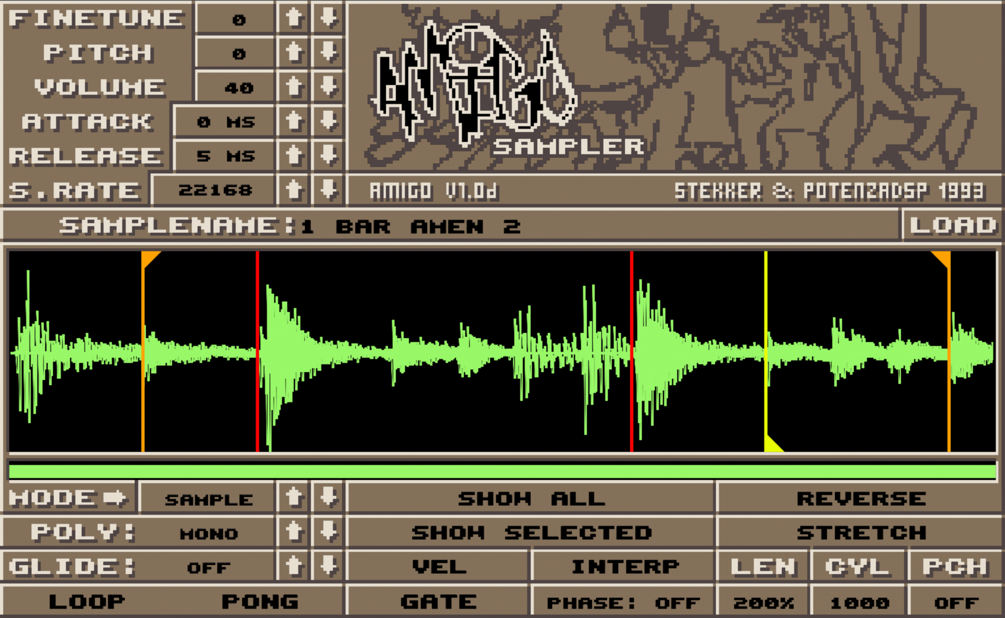 Amigo Sampler – PotenzaDSP